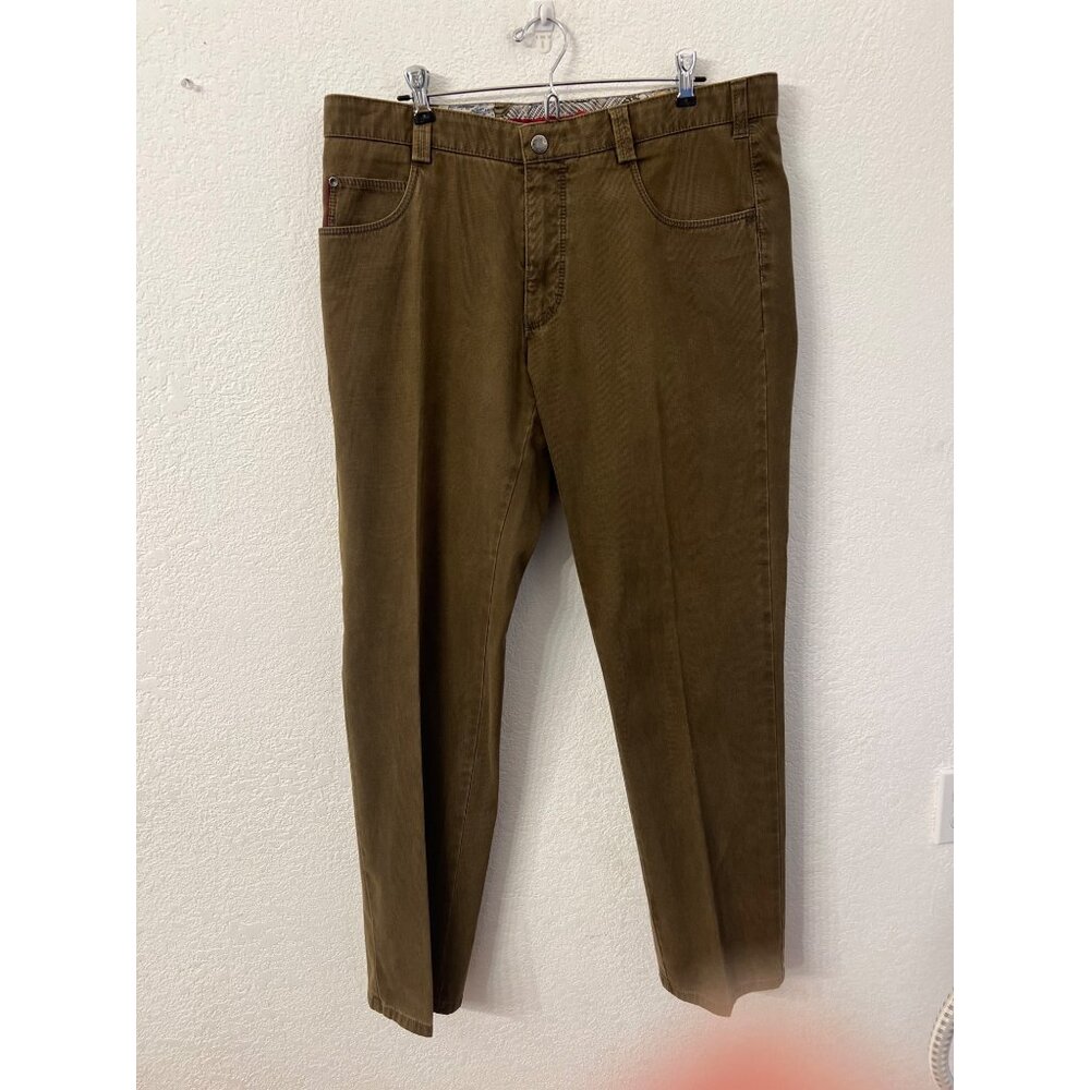 Meyer Hosen Diego brown pants mens size 36x31
